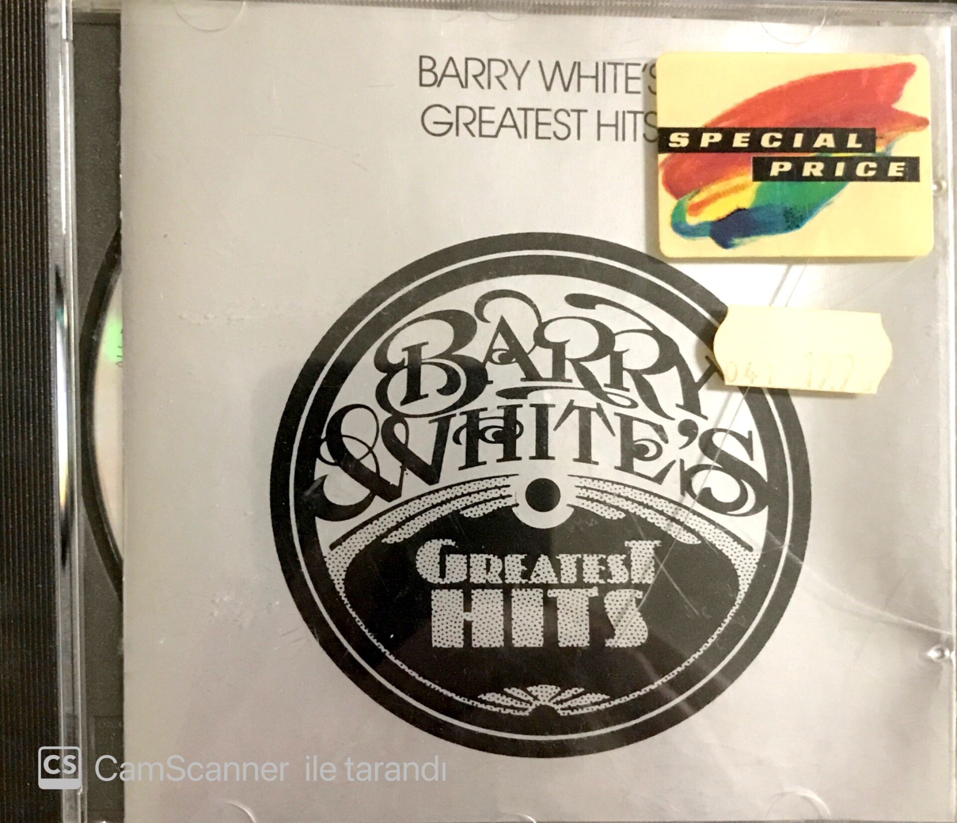 Barry White Greatest Hits CD