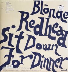 Blonde Redhead - Sit Down For Dinner (Limited Edition Clear With Red Marble Vinyl) - LP