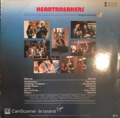 Tangerine Dream Music From The Original Motion Picture Soundtrack Heartbreakers LP
