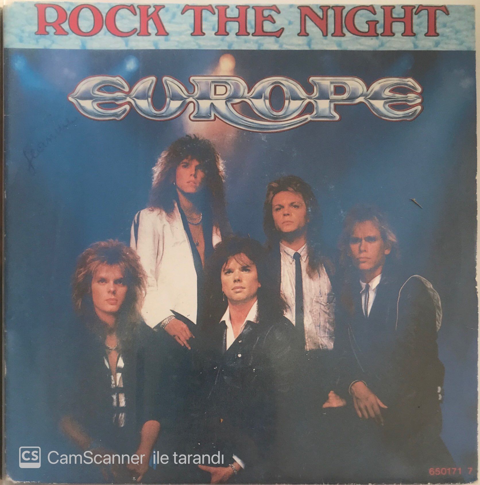 Europe - Rock The Night 45lik