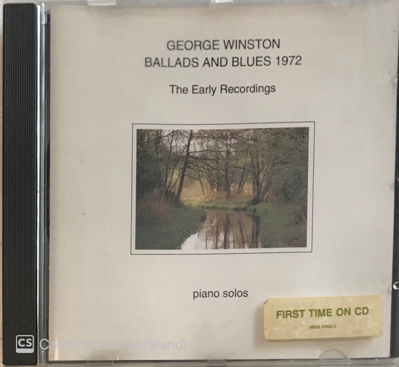 George Winston Ballads And Blues 1972 The Early Recordings CD