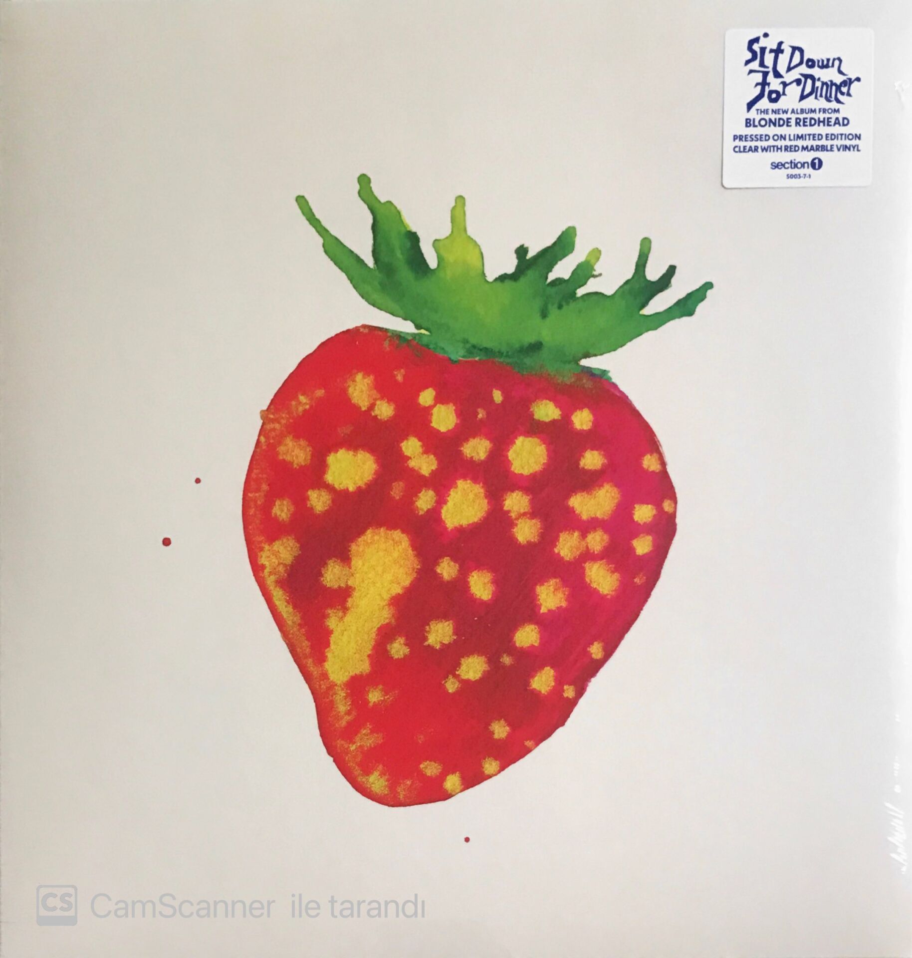 Blonde Redhead - Sit Down For Dinner (Limited Edition Clear With Red Marble Vinyl) - LP
