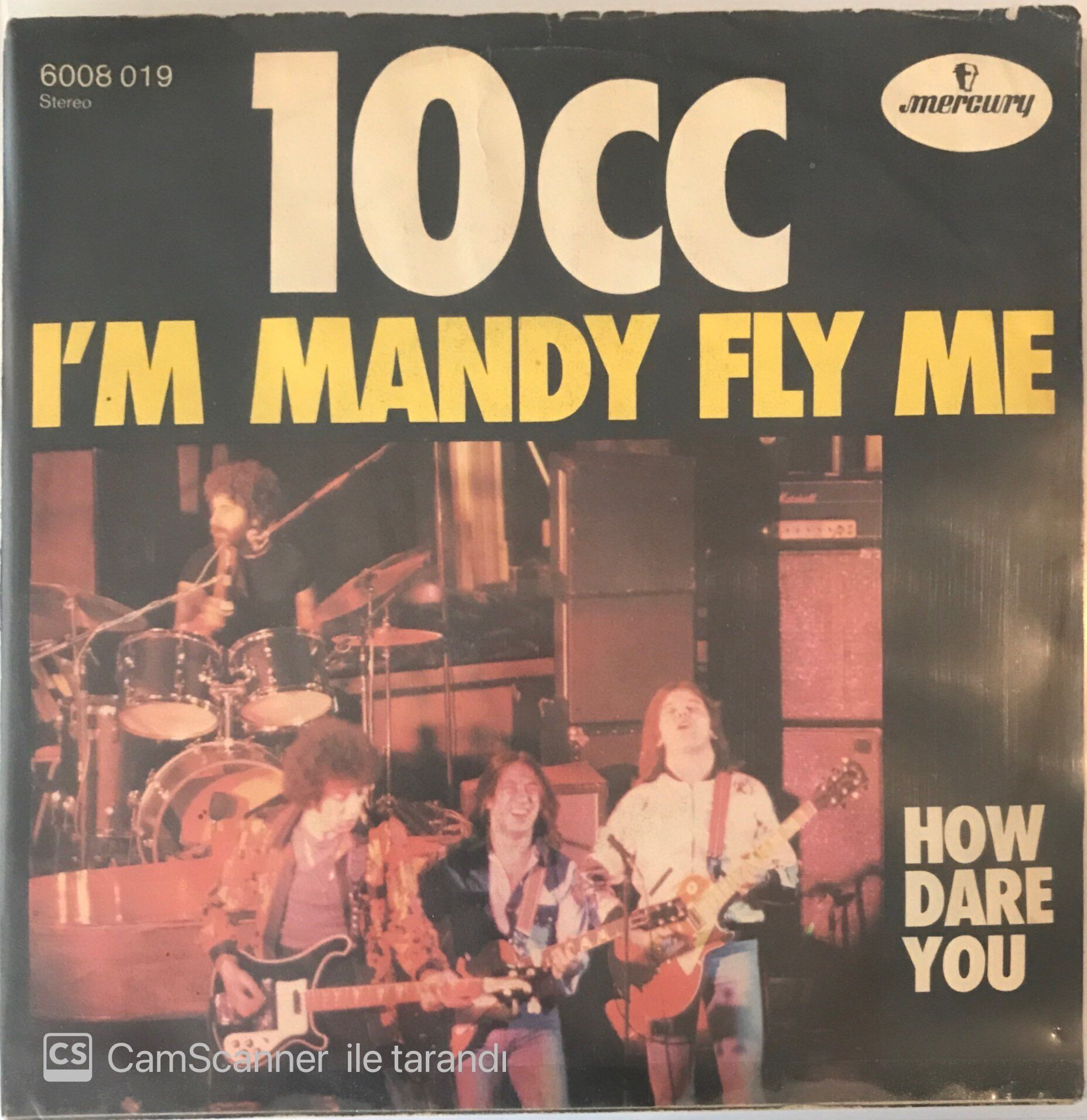 10 CC I'm Mandy Fly Me 45lik