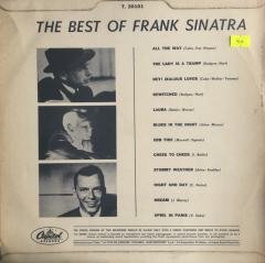 Frank Sinatra ''The Best Of Sinatra '' LP