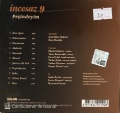 İncesaz 9 Peşindeyim CD