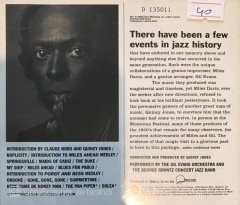 Miles Davis&Quincy Jones Live At Montreux CD