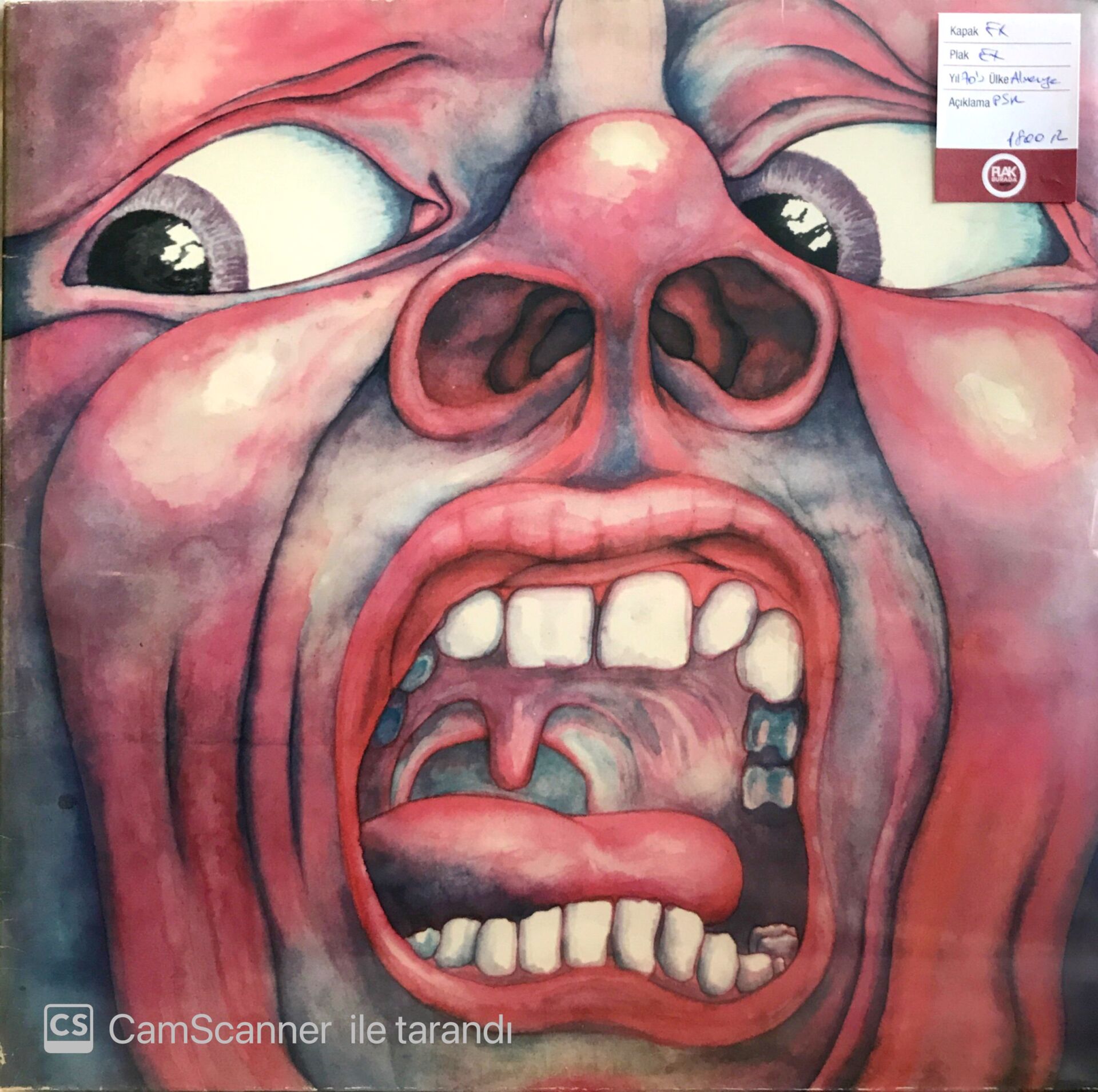 King Crimson  In The Court Of The Crimson King LP