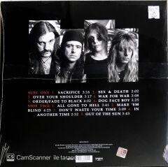Motörhead Sacrifice (Orange Vinyl) LP