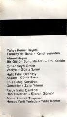 Gösteri - Çağdaş Türk Şiiri Antolojisi I Kaset