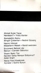 Gösteri - Çağdaş Türk Şiiri Antolojisi I Kaset