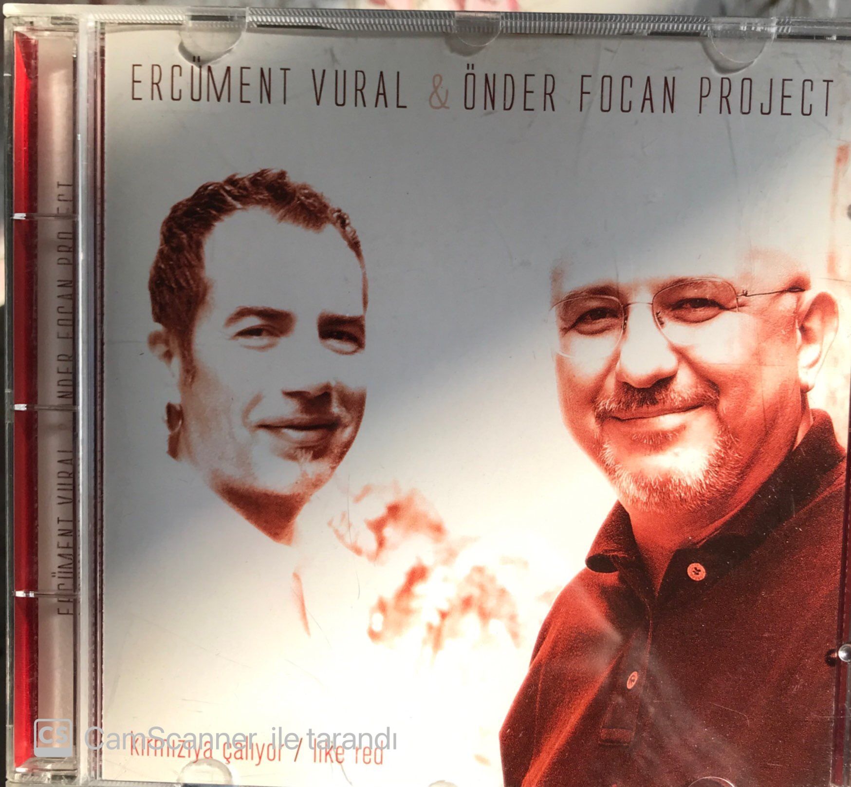 Ercüment Vural & Önder Focan Project : Kırmızıya Çalıyor Like Red CD