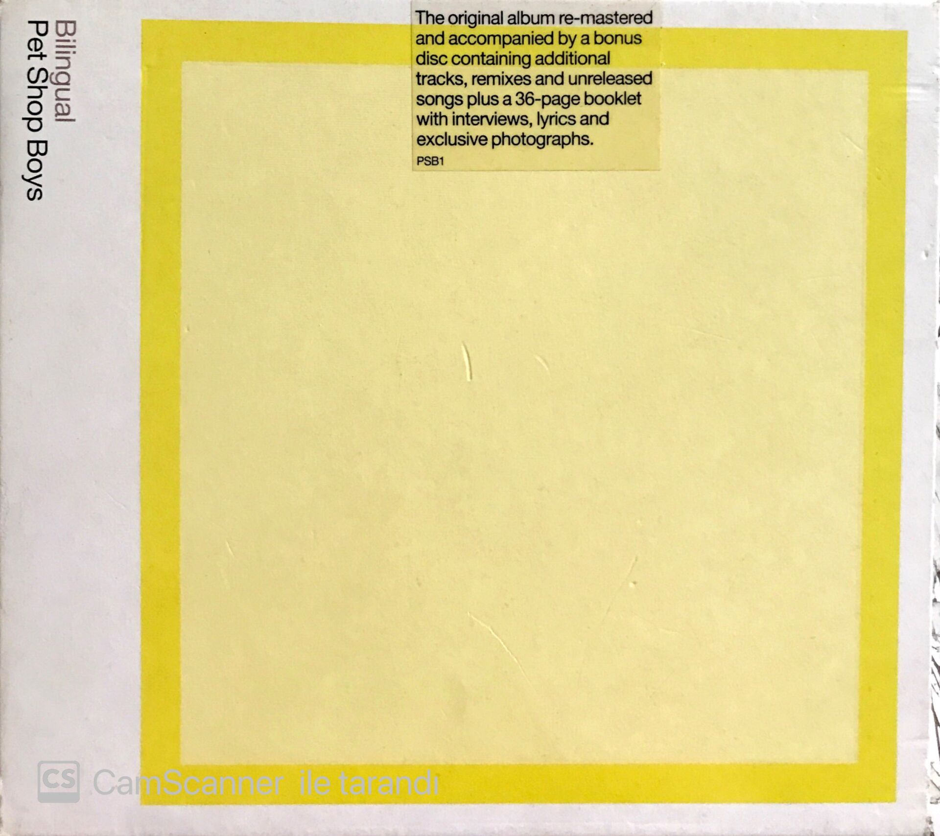Pet Shop Boys / Bilingual 2xCD