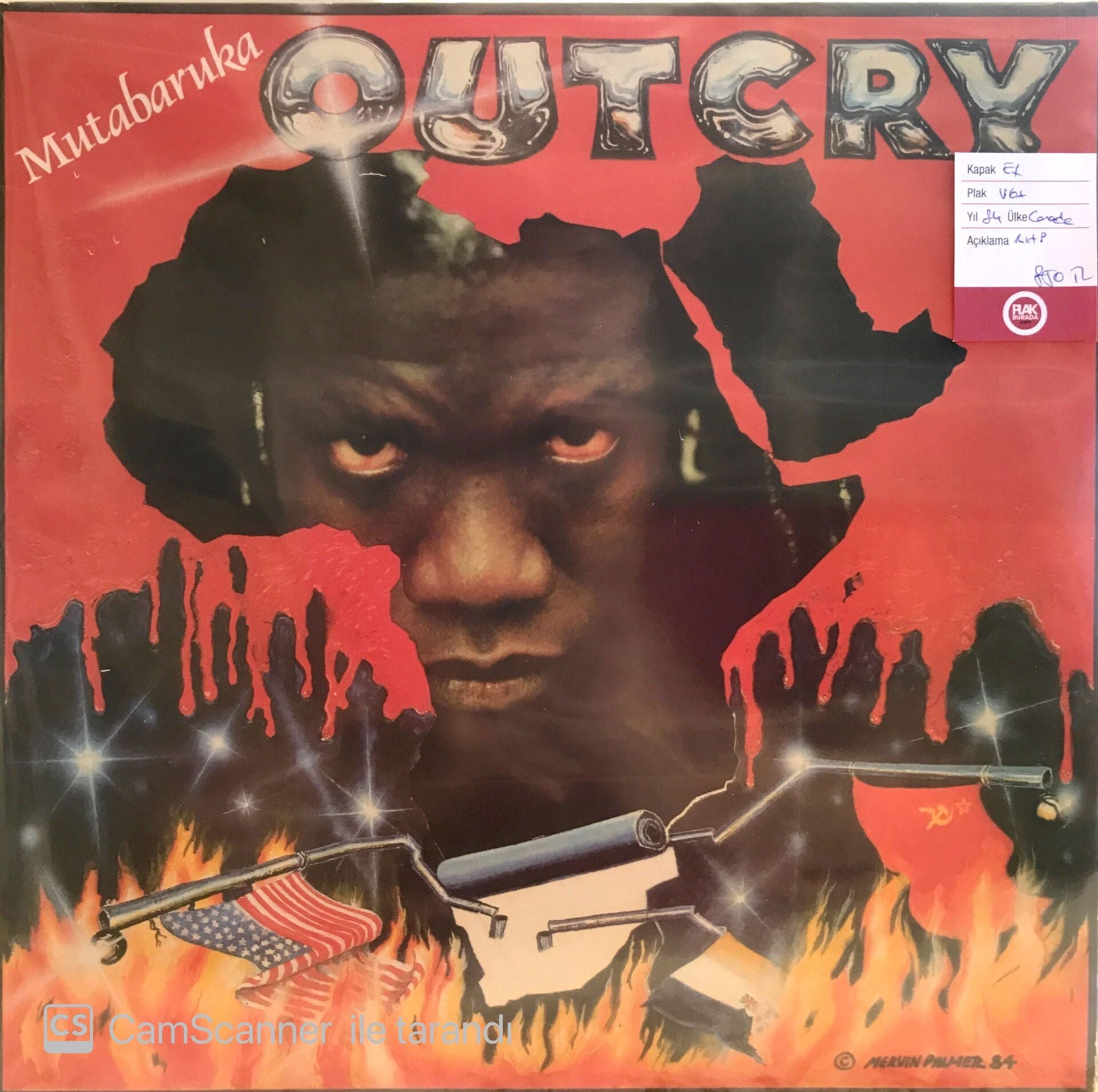 Mutabaruka - Outcry LP