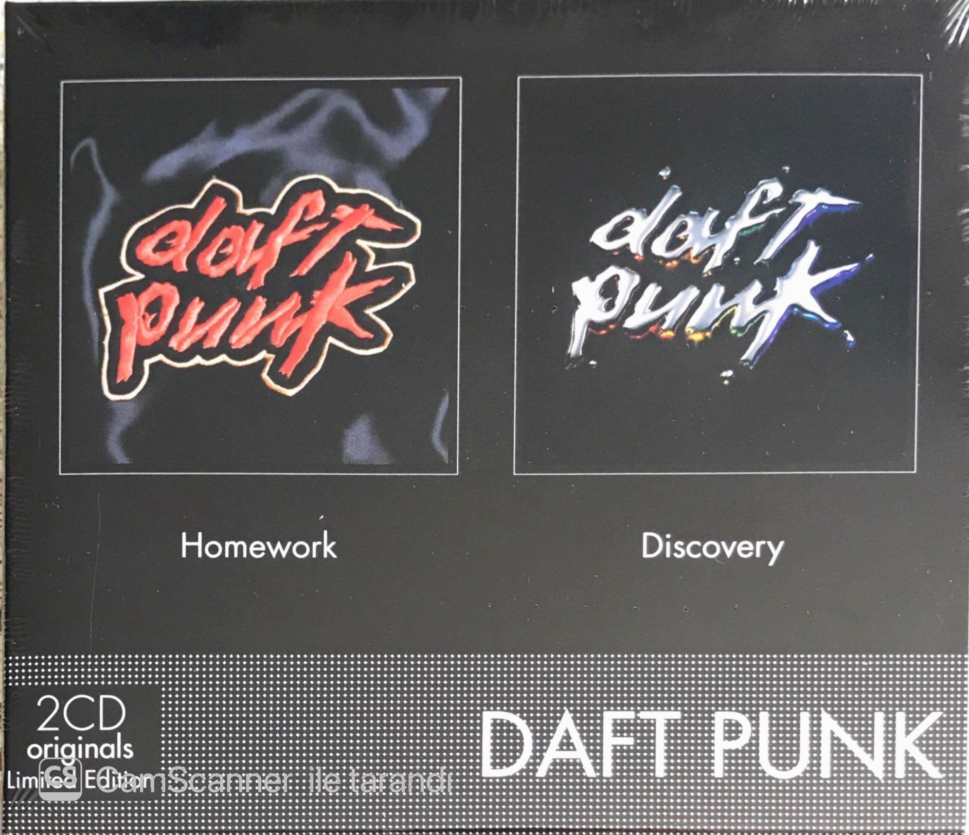 Daft Punk - 2 CD (Homework + Discovery ) Albums Set - CD