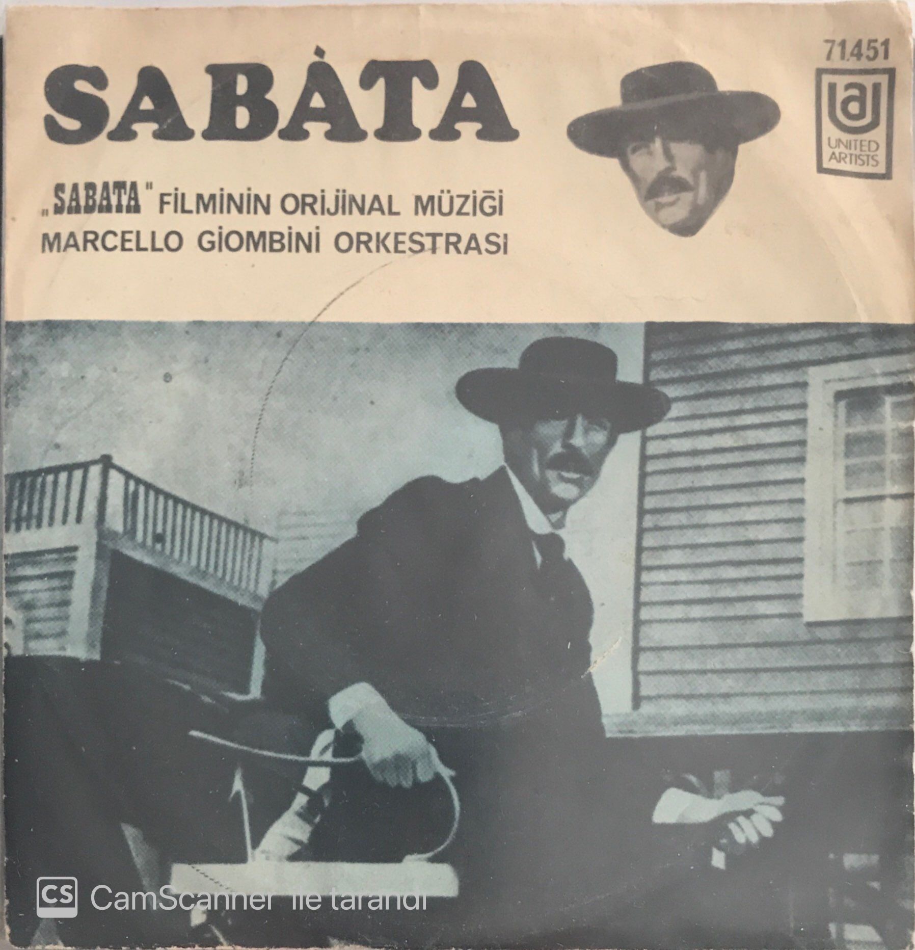 Marcello Giombini Orkestrası Sabata 45 lik