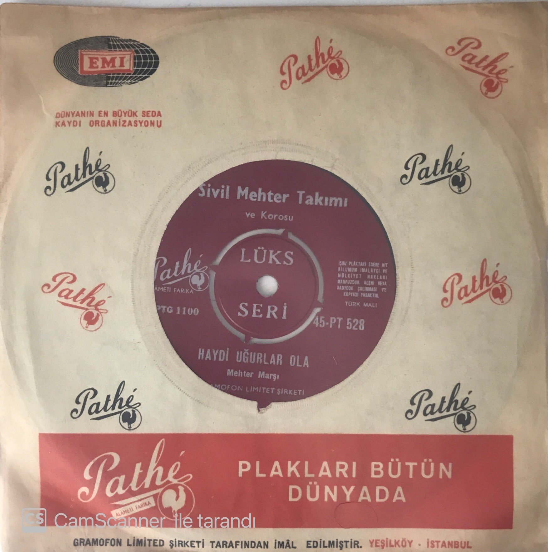 Sivil Mehter Takımı Haydi Uğurlar Ola 45lik