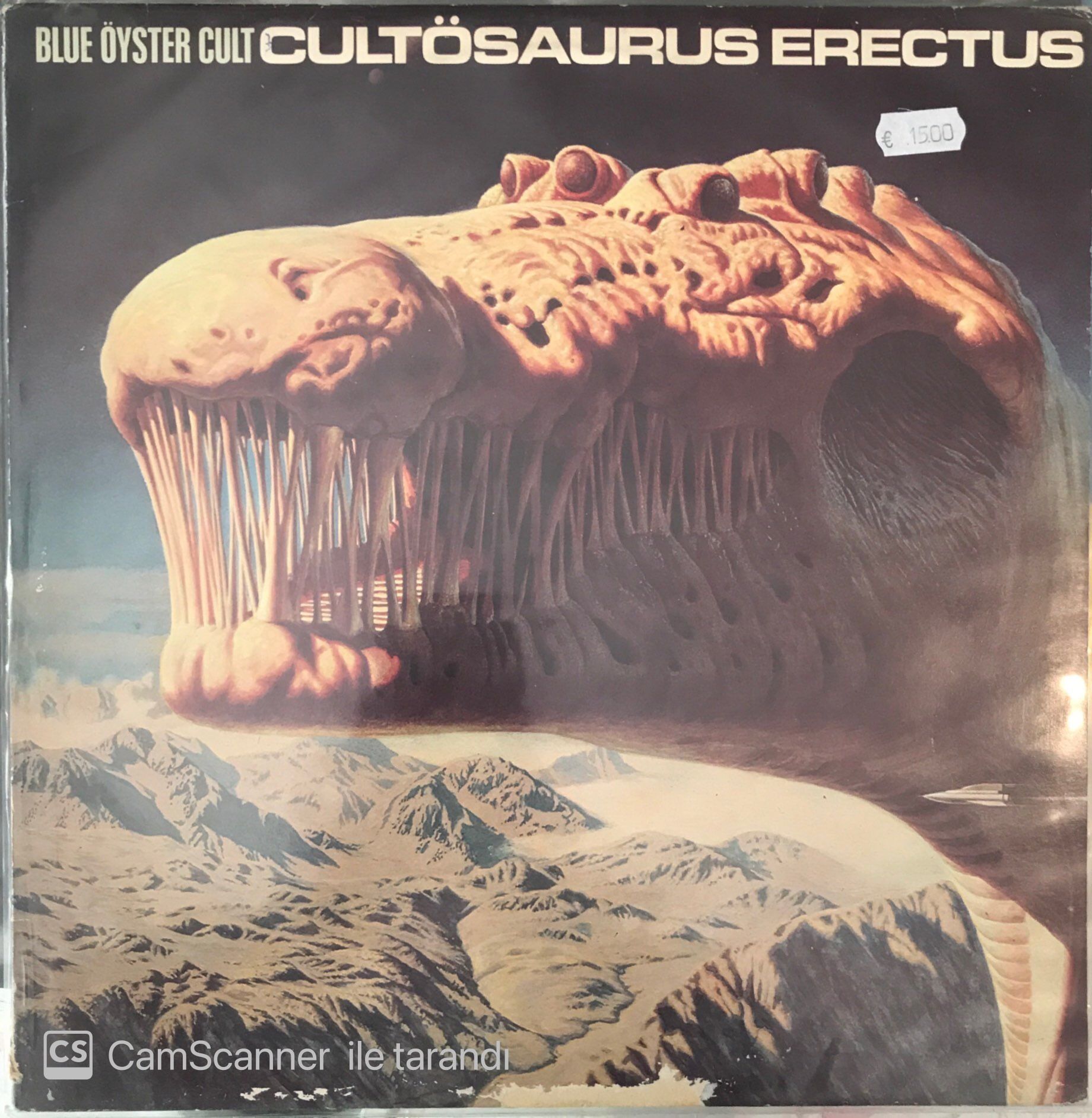 Cultösaurus Erectus Blue Oyster Cult LP