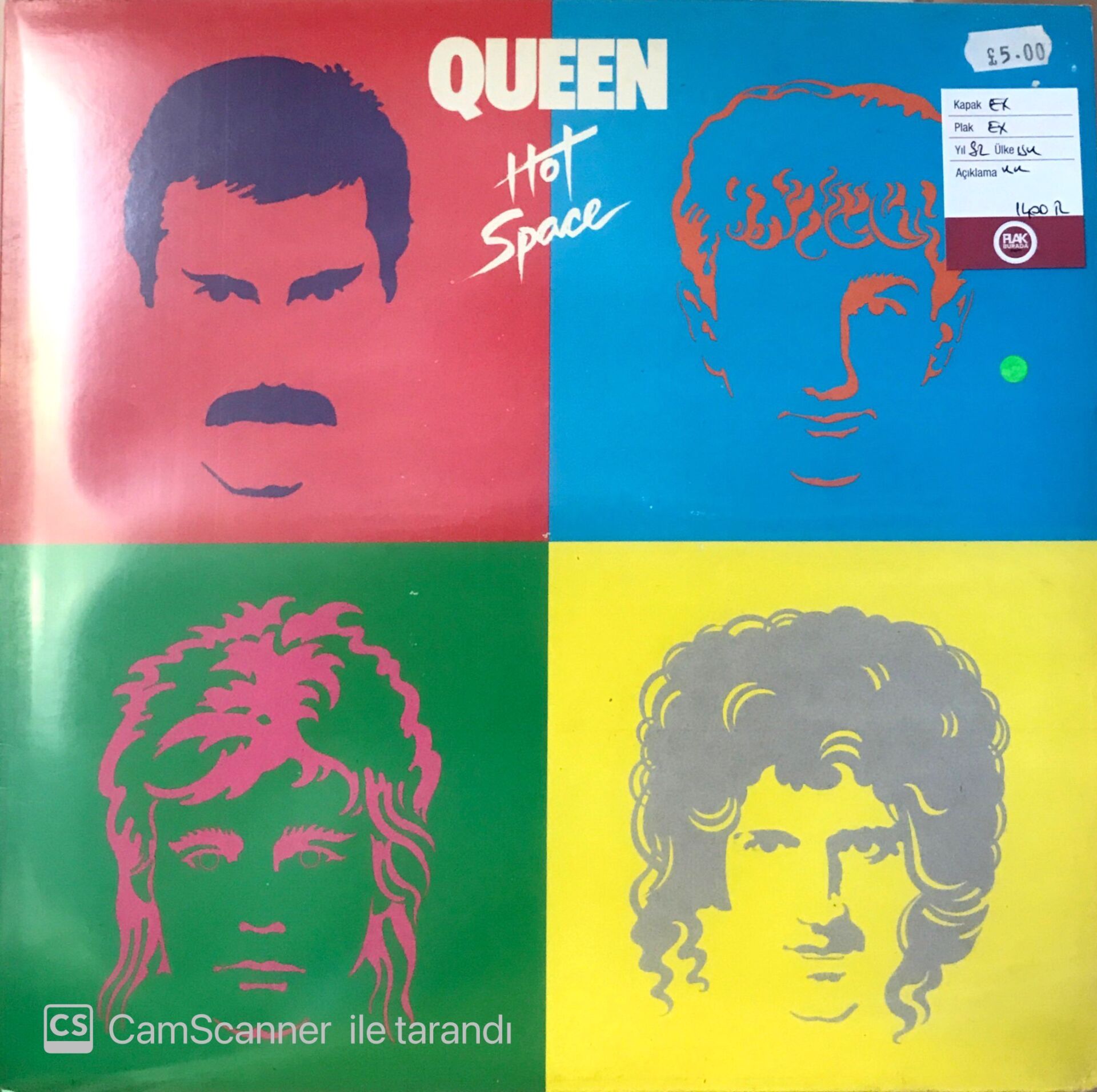 Queen / Hot Space LP