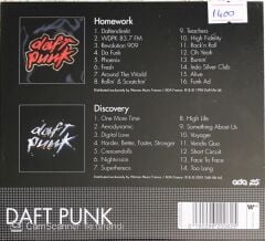 Daft Punk - 2 CD (Homework + Discovery ) Albums Set - CD