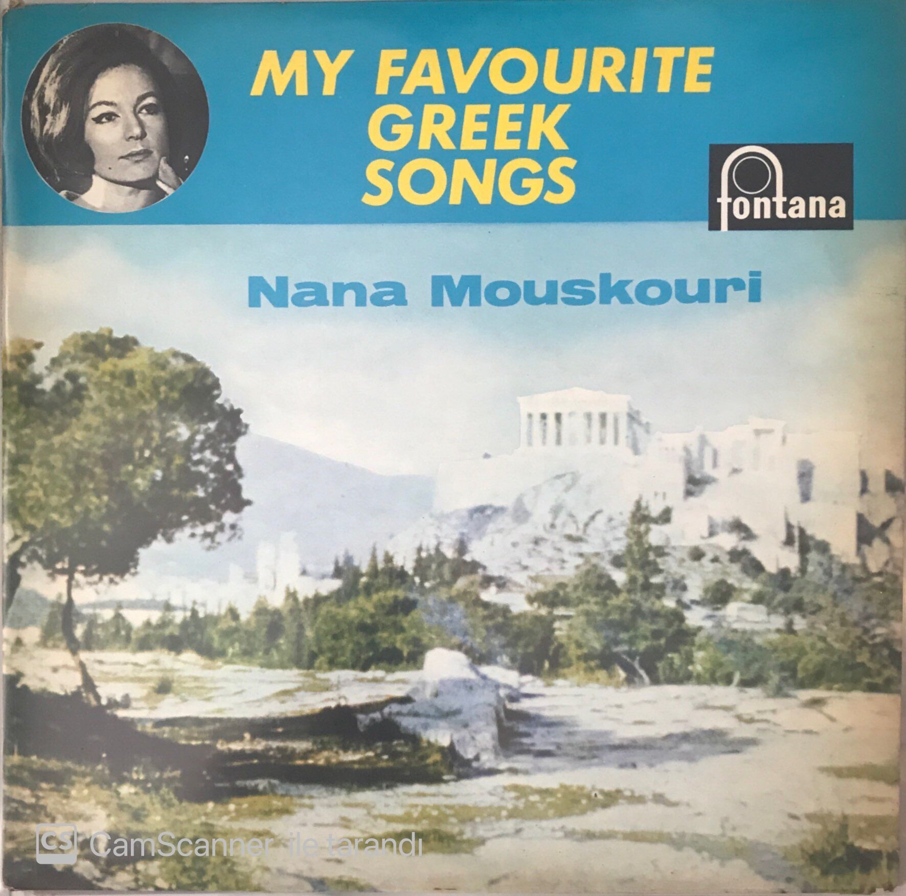 My Favourite Greek Songs - Nana Mouskouri LP