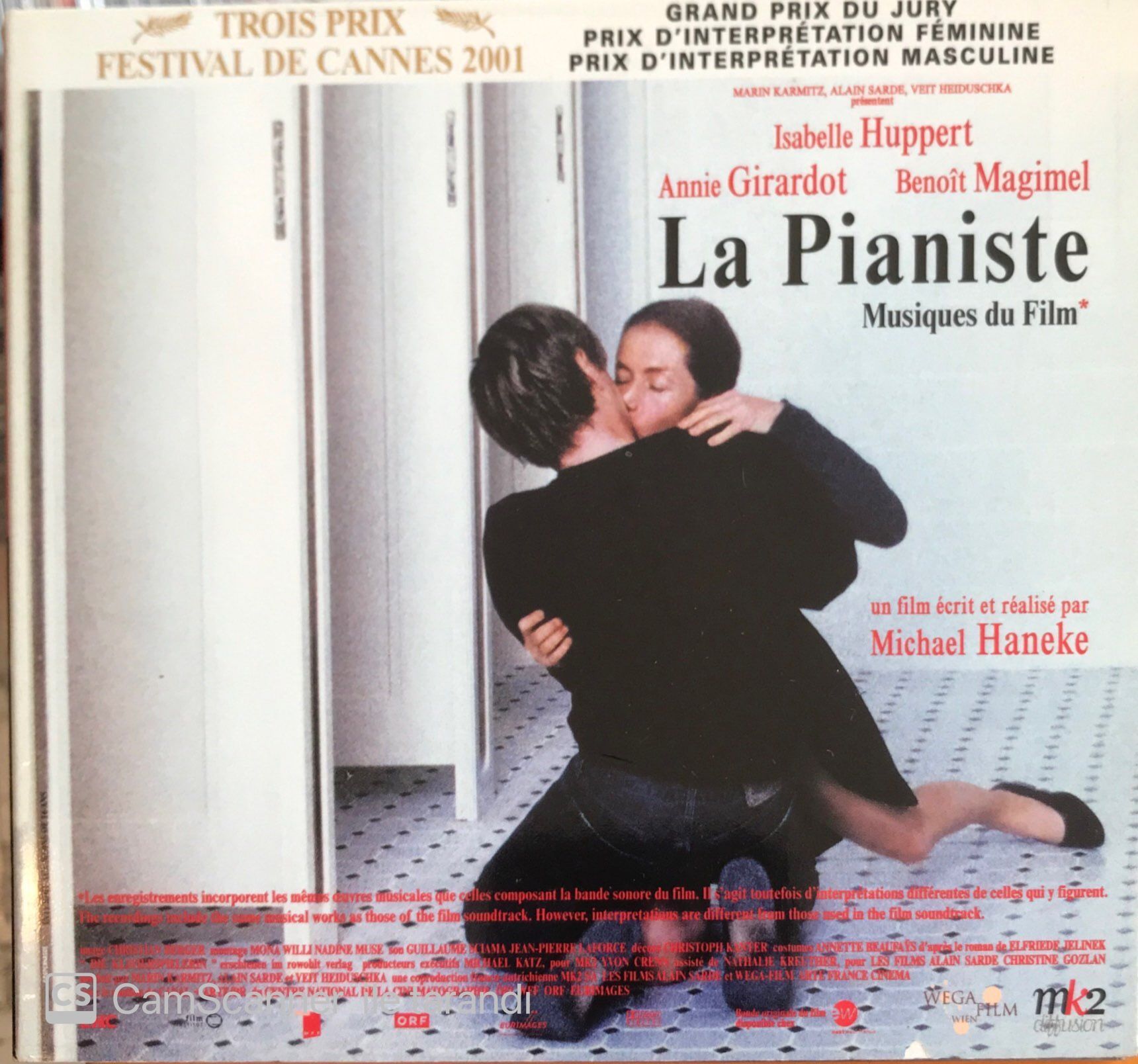 La Pianiste Musiques Du Film CD