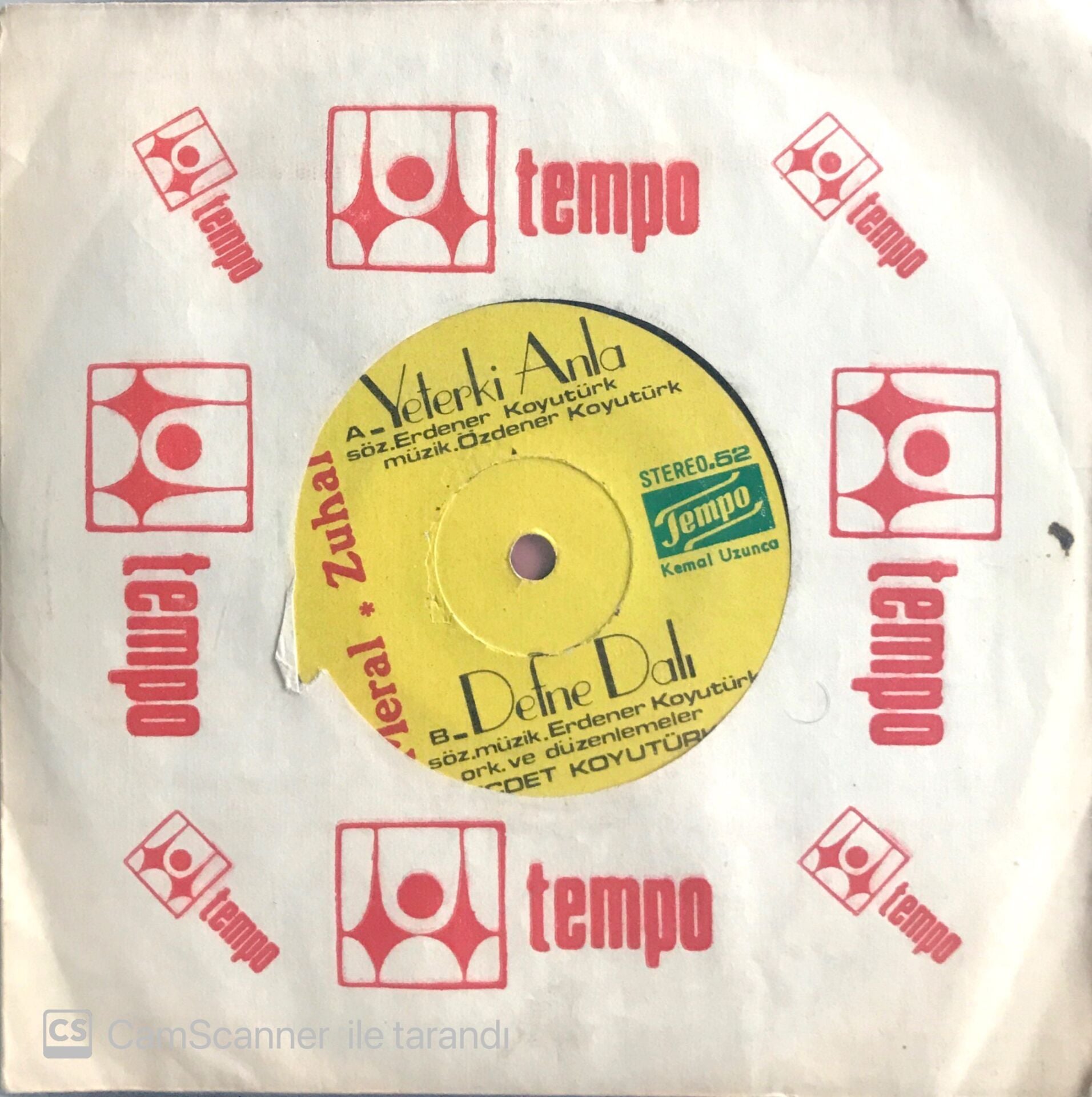 Meral - Zuhal / Yeter Ki Anla 45'lik