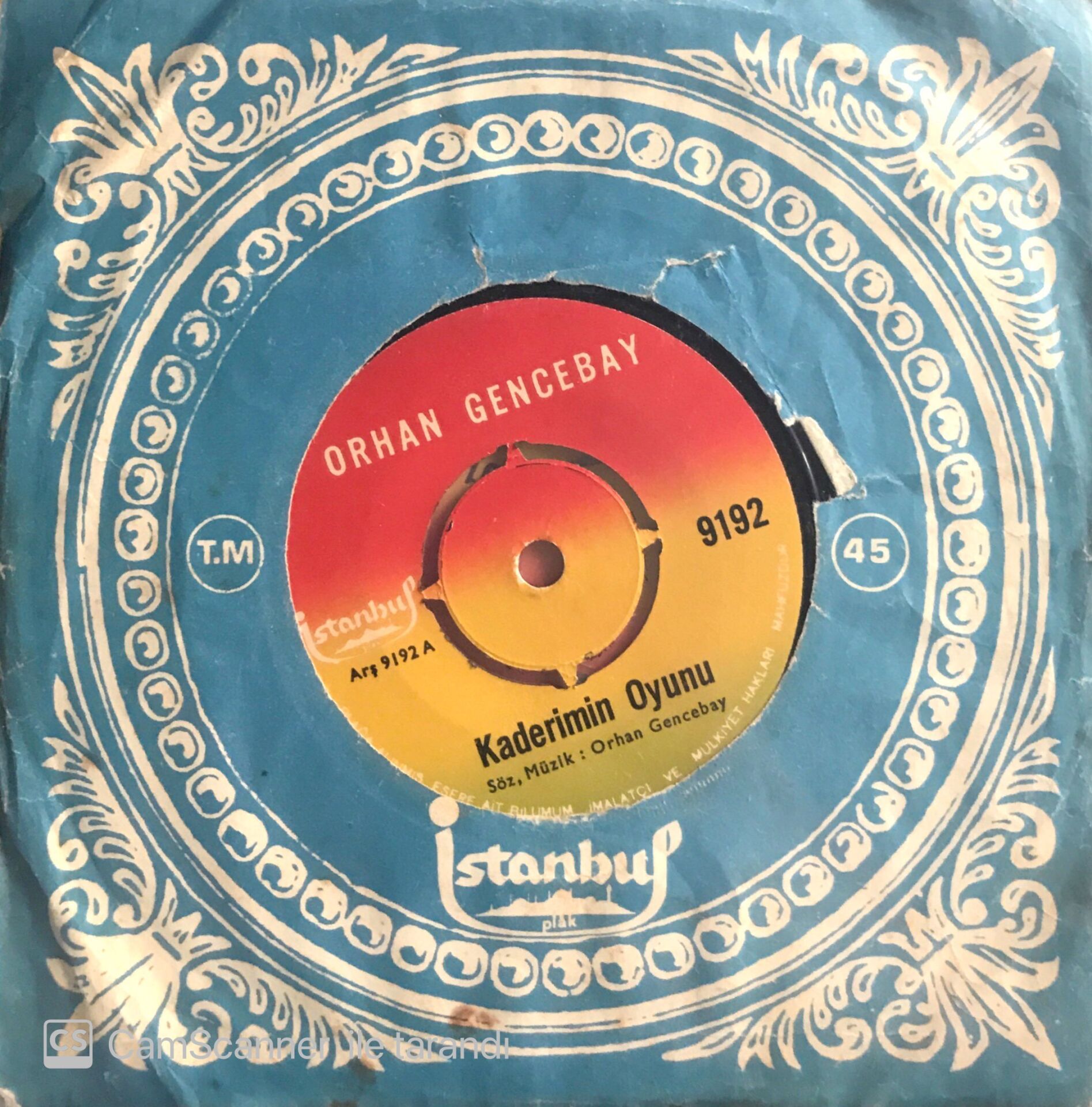 Orhan Gencebay / Kaderimin Oyunu 45'lik