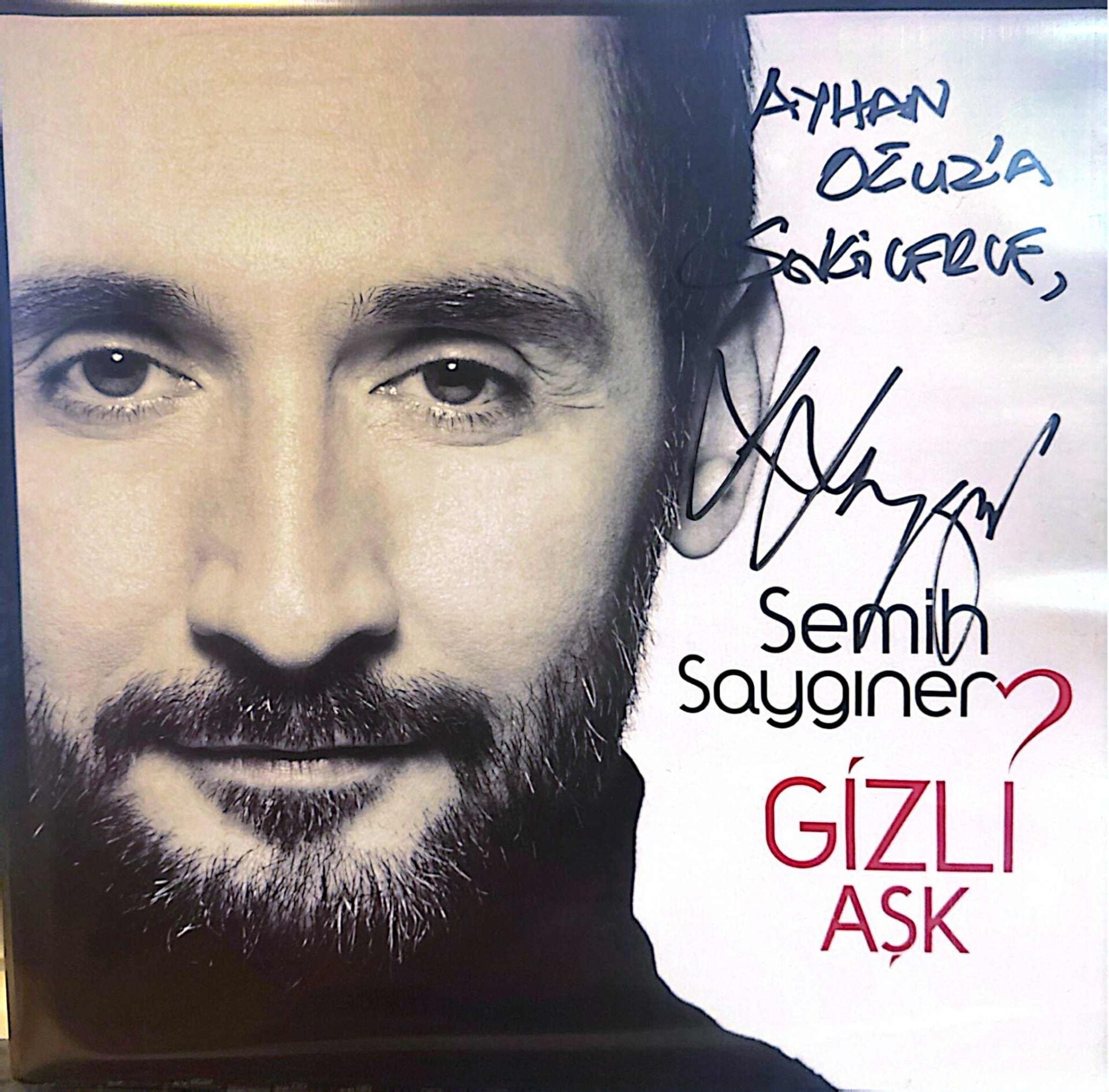 Semih Saygıner - Gizli Aşk LP İmzalı