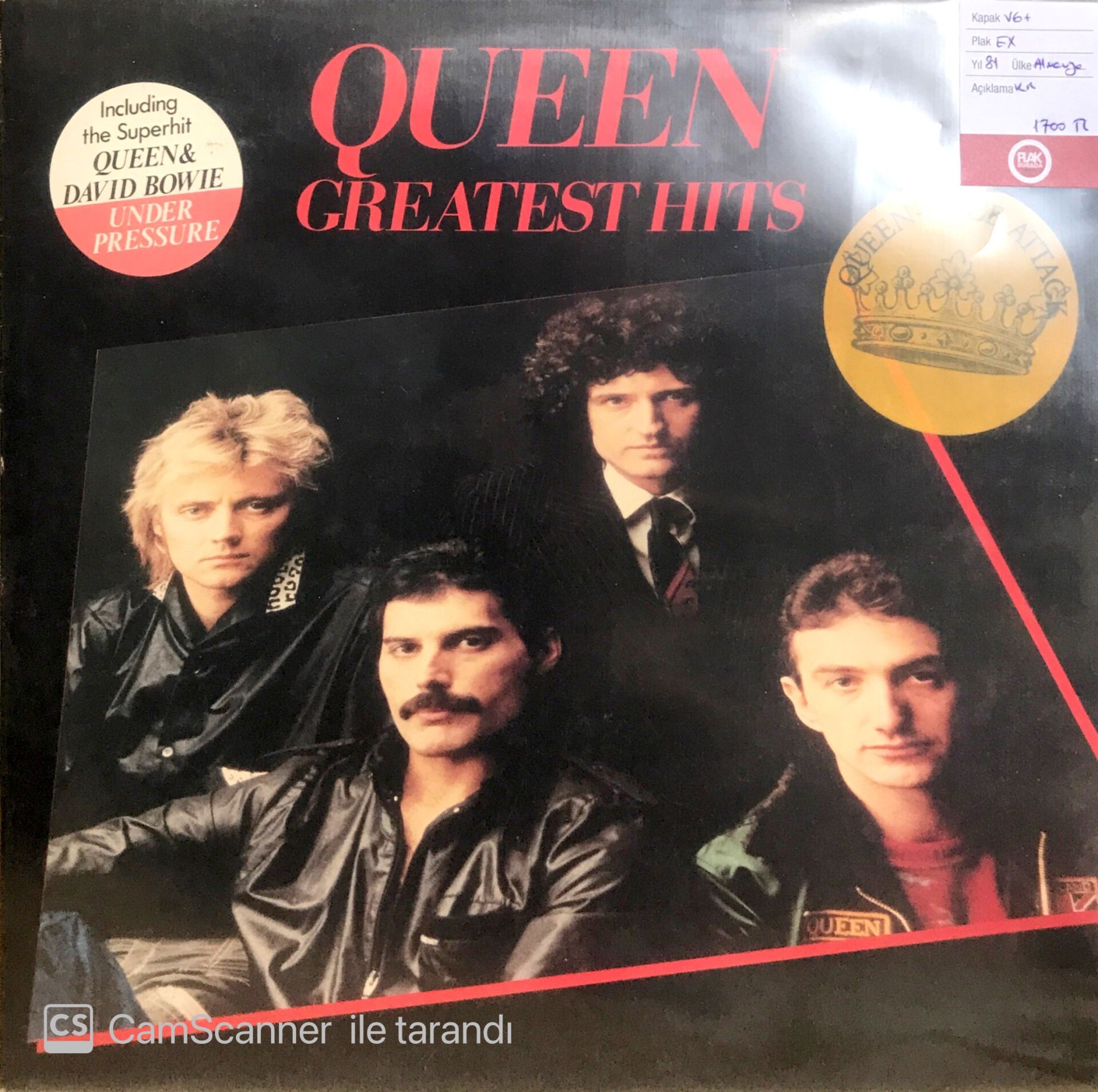 Queen / Greatest Hits LP