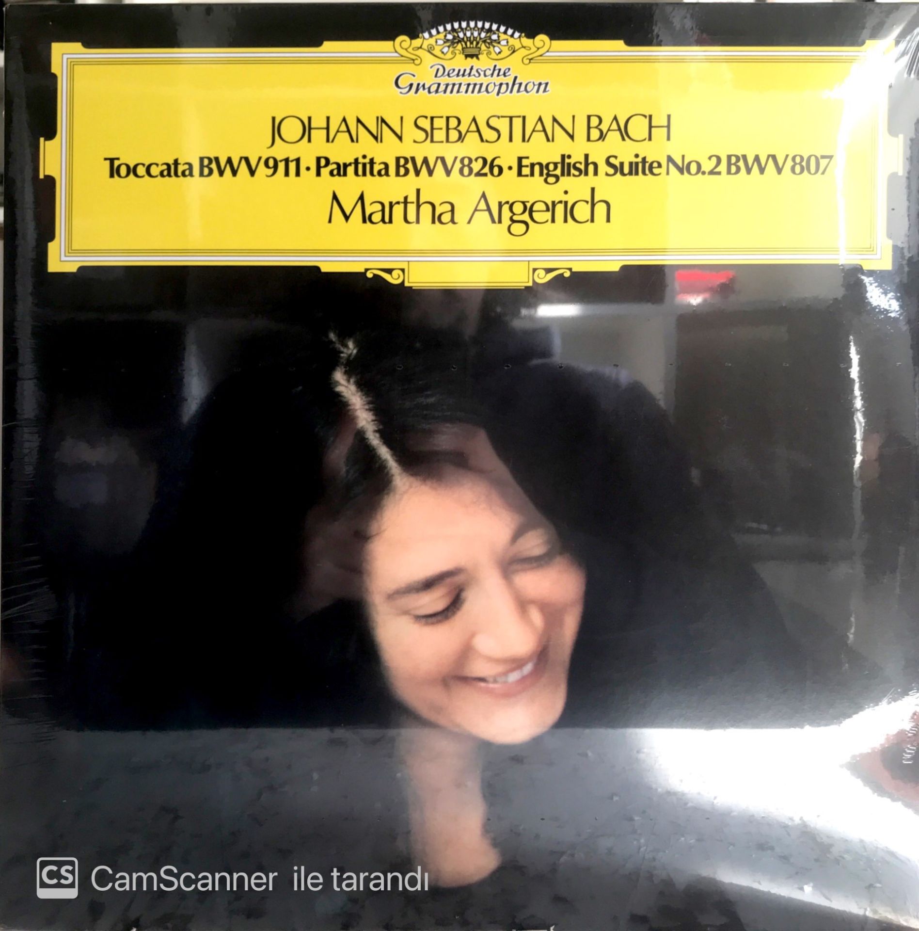 Johann Sebastian Bach - Martha Argerich LP