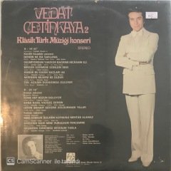 Vedat Çetinkaya Klasik Türk Müziği Konseri LP