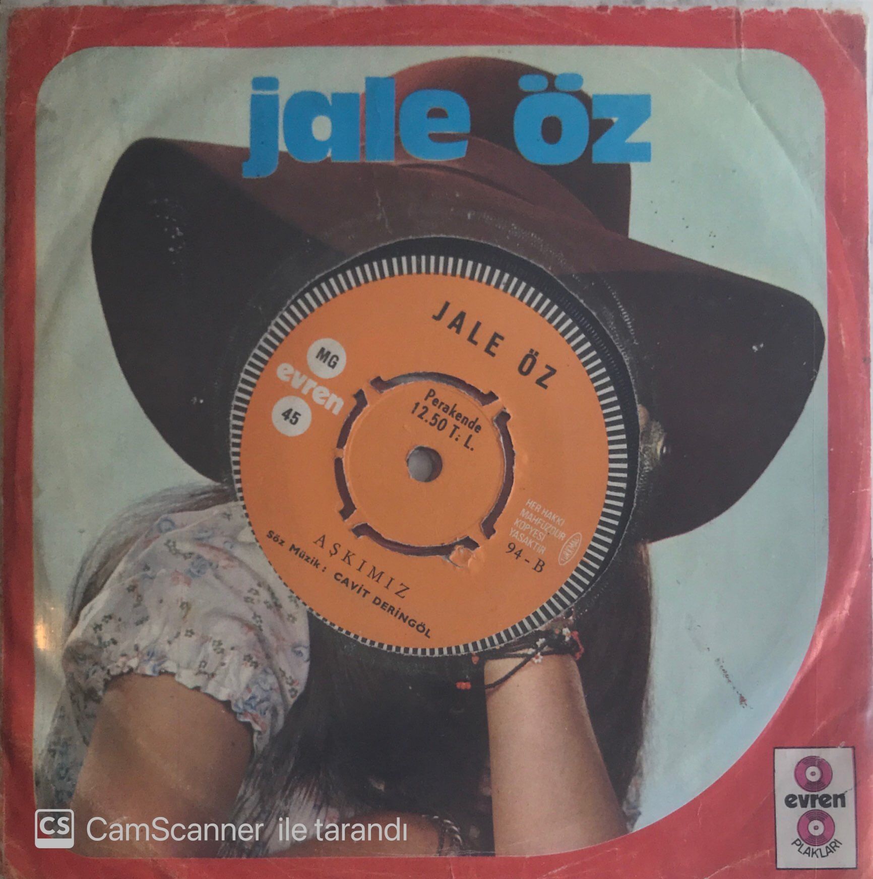 Jale Öz - Aşkımız 45lik