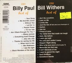 The Very Best Of - Billy Paul & Bill Withers - Les Rois De La Sol - CD