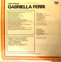 Gabriella Ferri / Fiori Romani LP