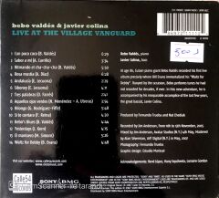 Bebo Valdes & Javier Colina / Live At The Village Vanguard CD