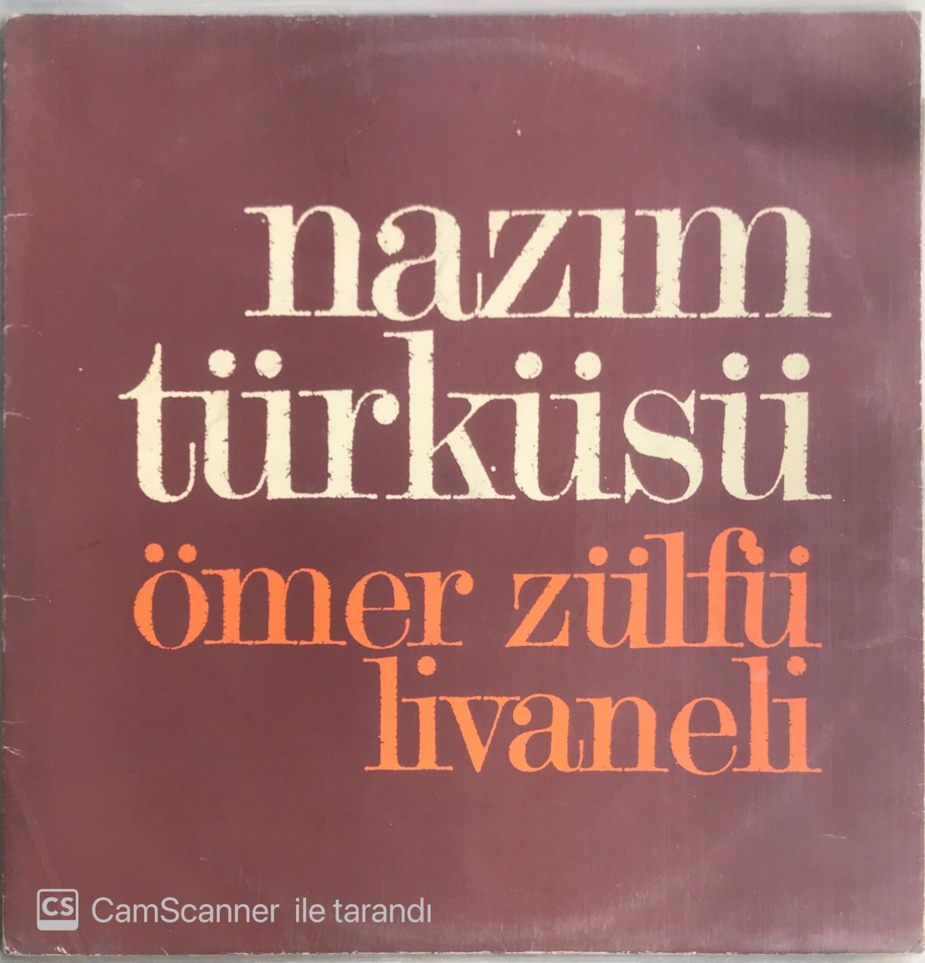 Ömer Zülfü Livaneli Nazım Türküsü LP