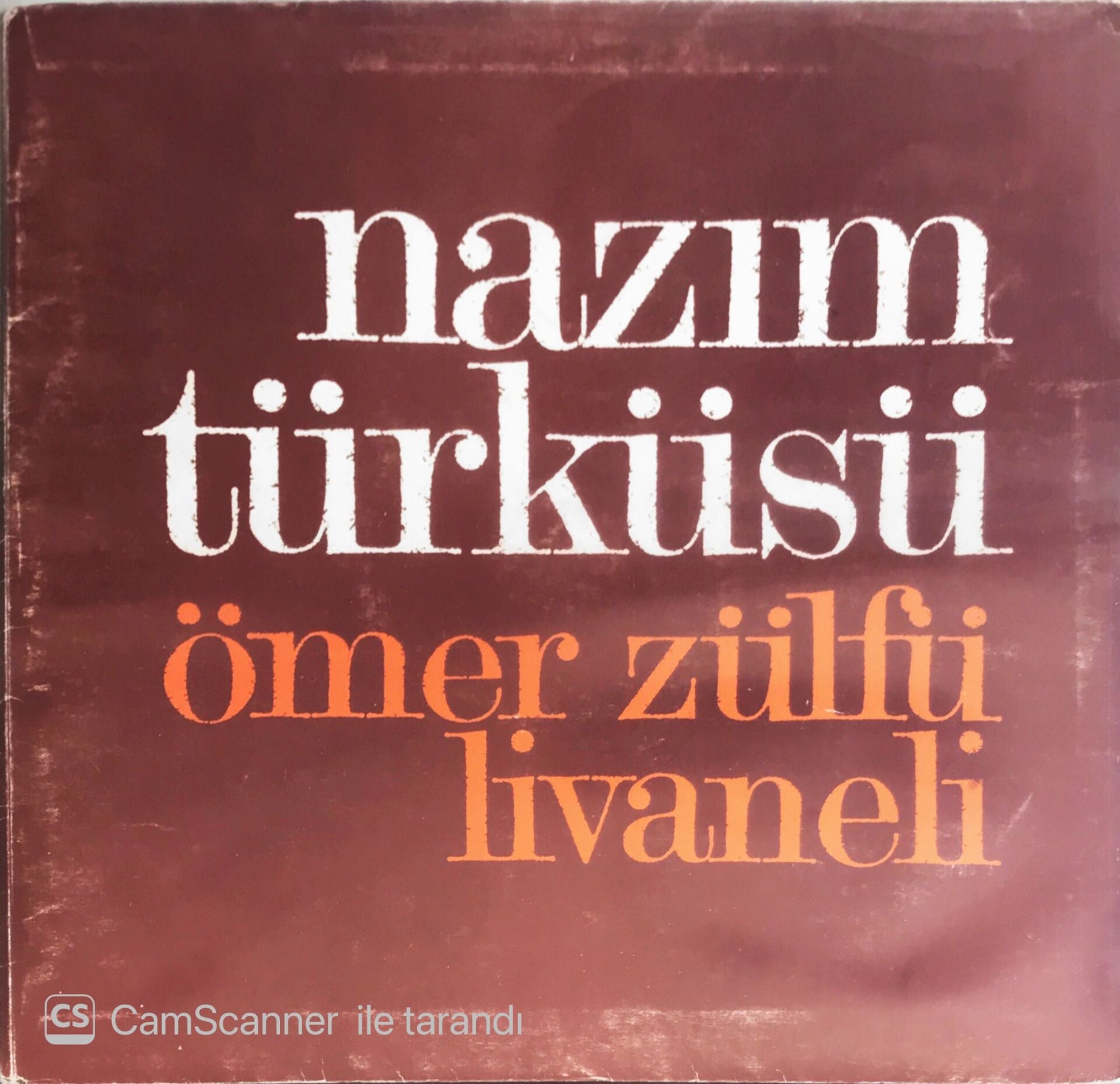Ömer Zülfü Livaneli - Nazım Türküsü - LP