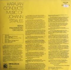 Karajan Conducts Music Of Johann Strauss LP