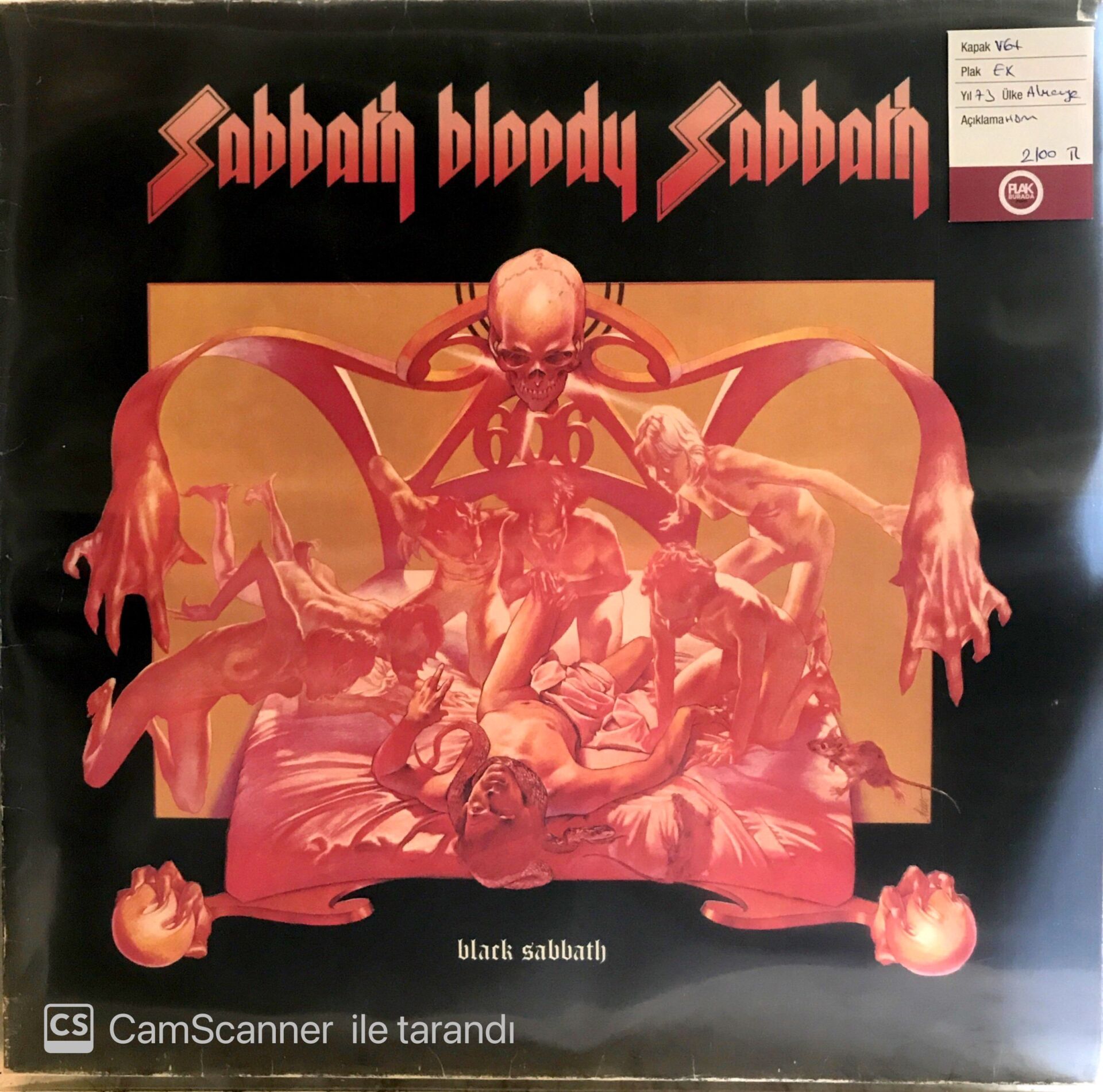 Black Sabbath - Sabbath Bloody Sabbath LP