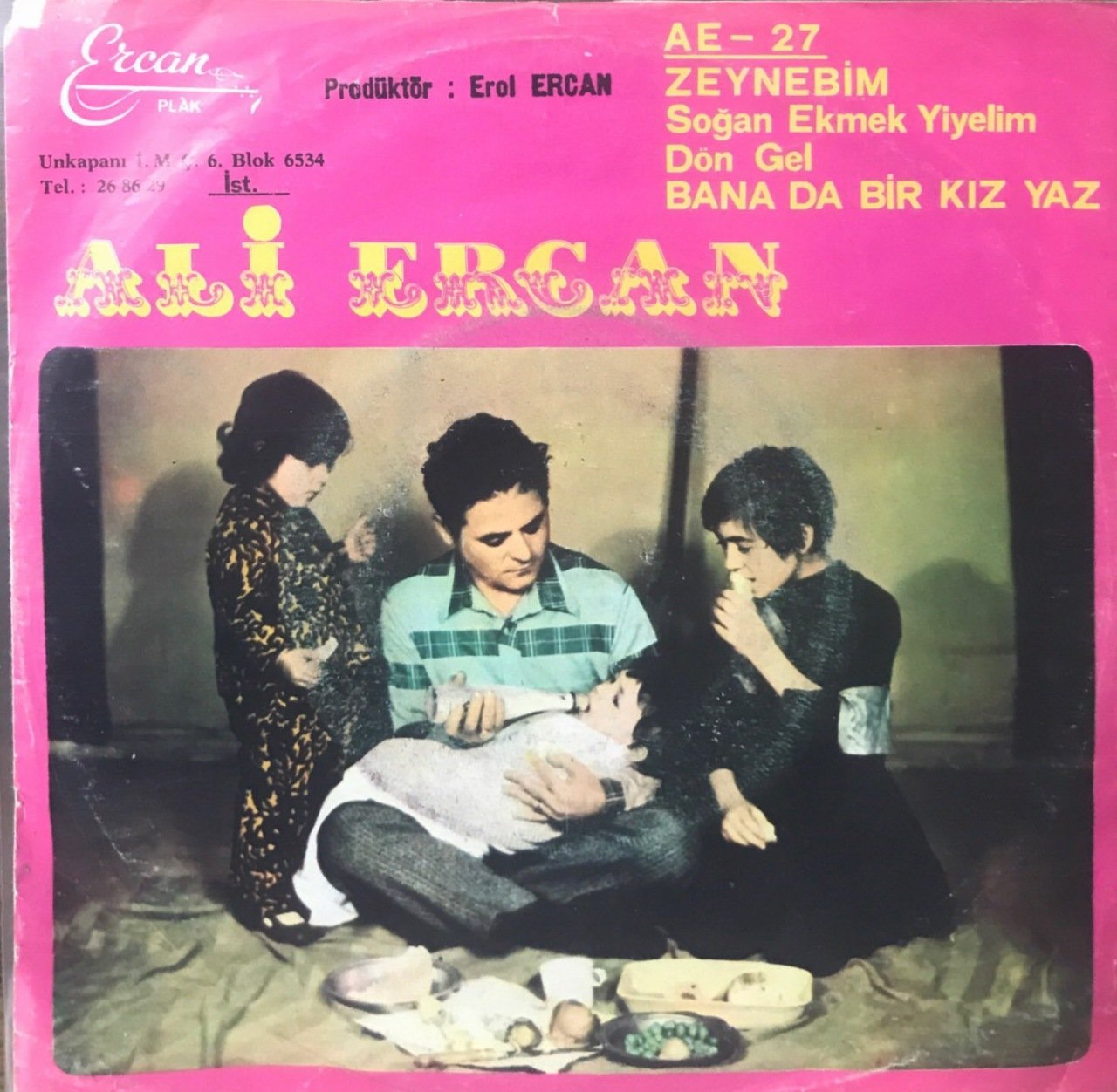Ali Ercan Zeynebim Almanya'nın Yolunu Tuttun 45lik
