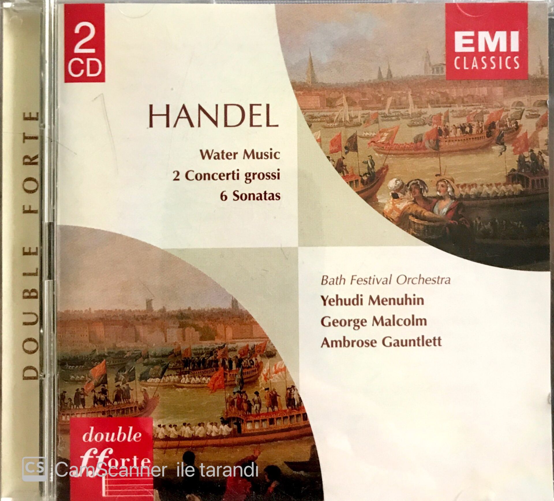 Handel: Water Music / Menuhin CD
