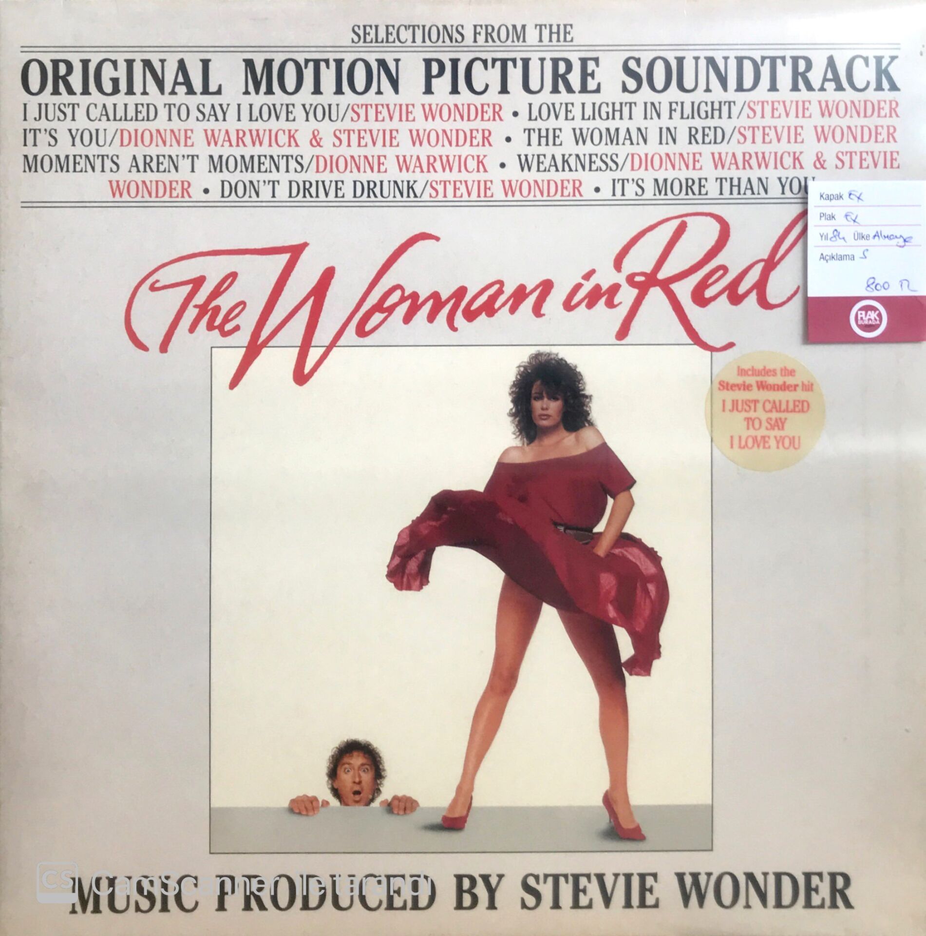 The Woman In Red LP