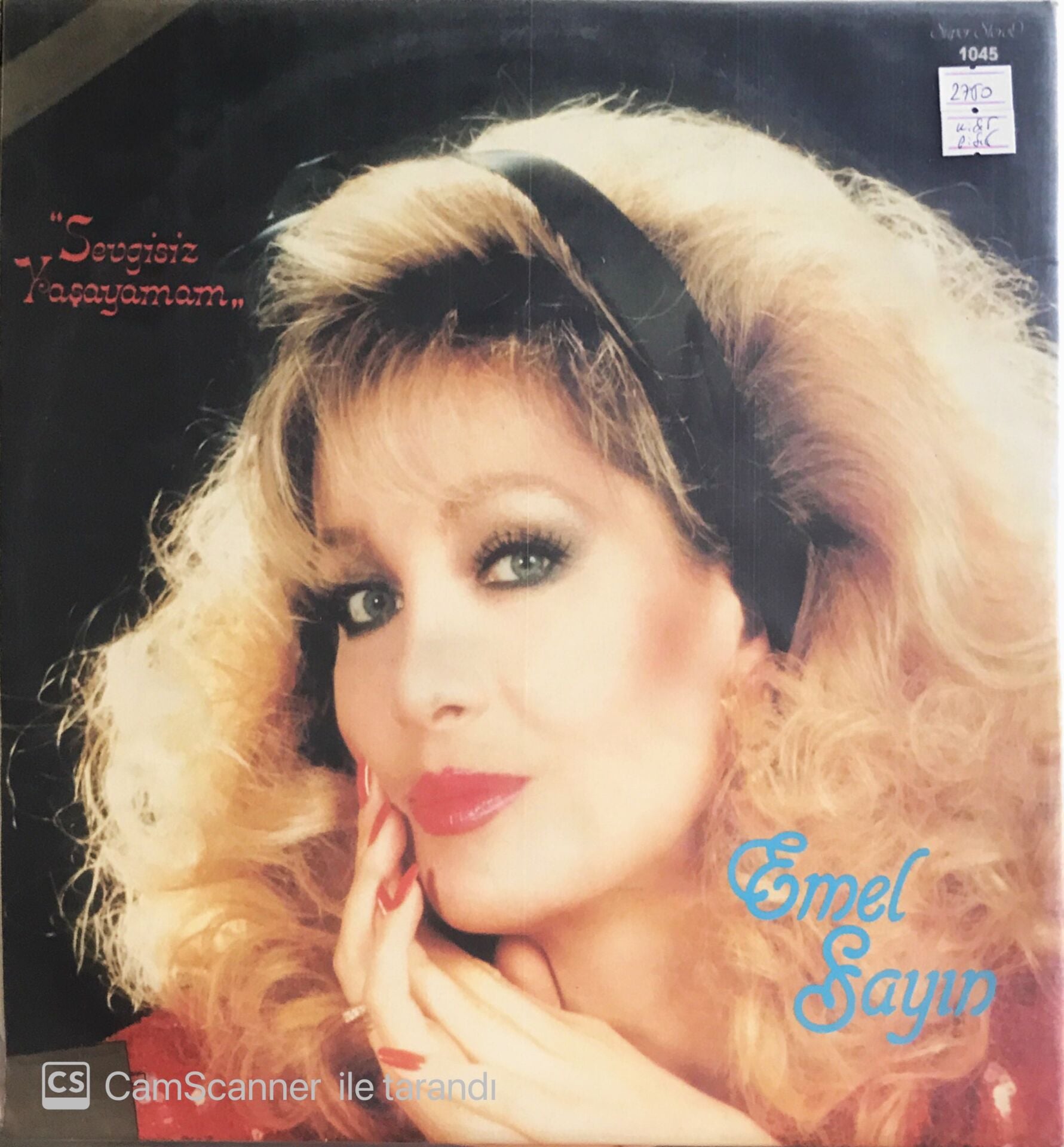 Emel Sayın - Sevgisiz Yaşayamam - LP