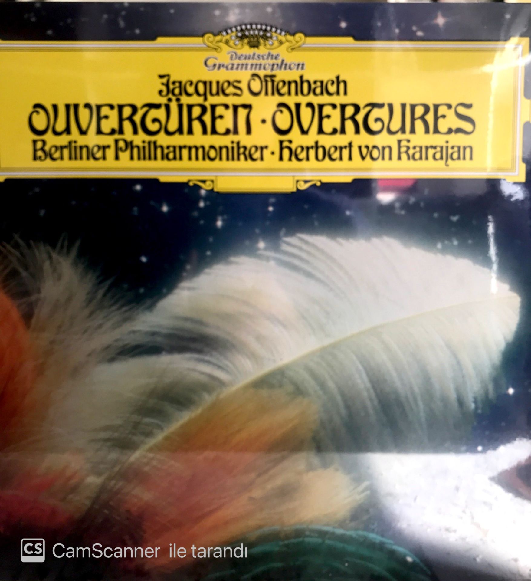 Jacques Offenbach Ouvertüren - Overtures LP