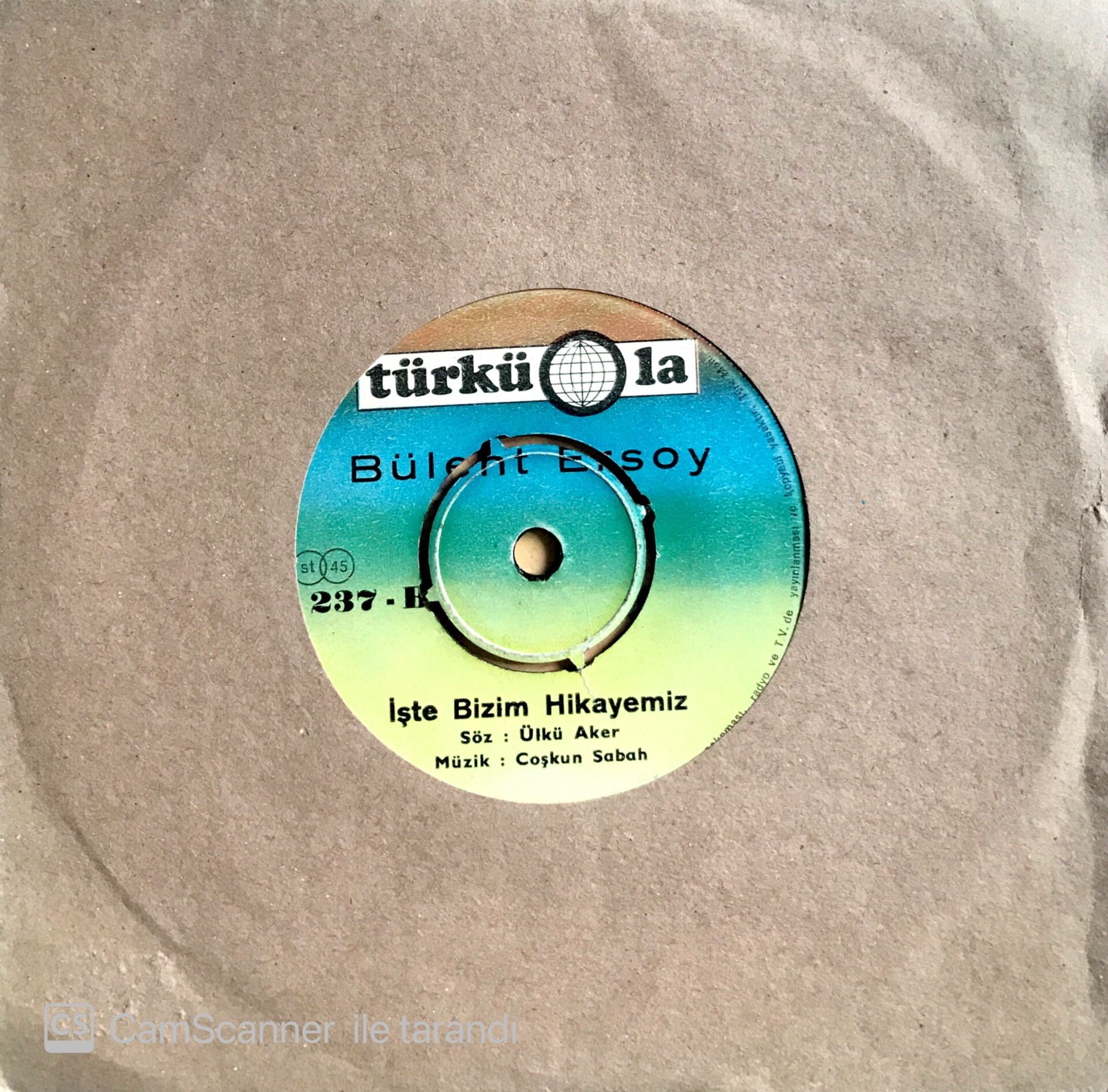 Bülent Ersoy / Beddua 45'lik