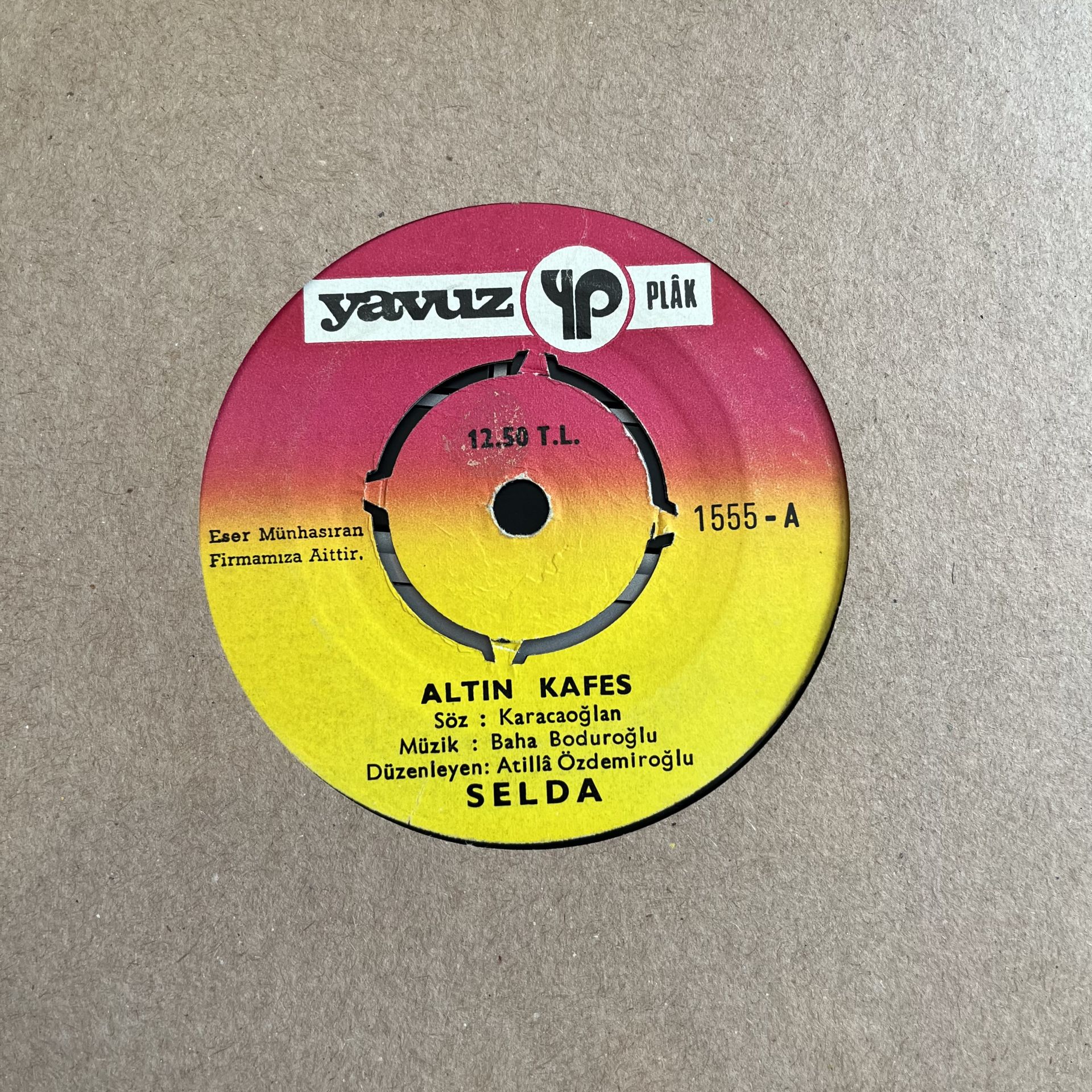 Selda - Altın Kafes 45lik