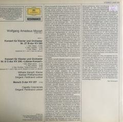 Mozart Berliner Philarmoniker Klavierkonzert Nr. 8 C-dur KV 246  LP