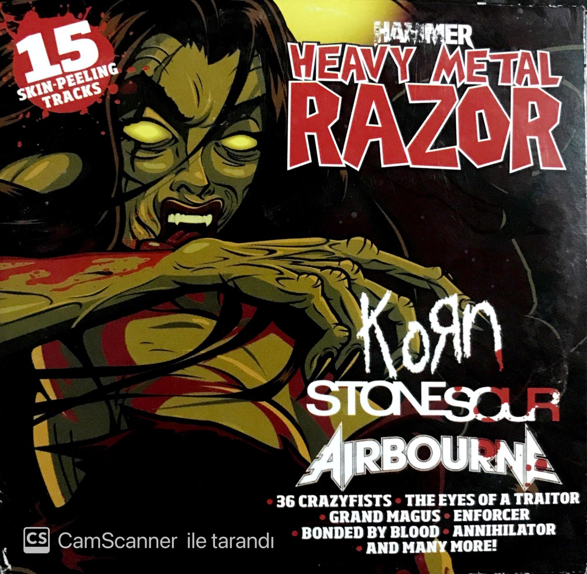 Heavy Metal Razor CD