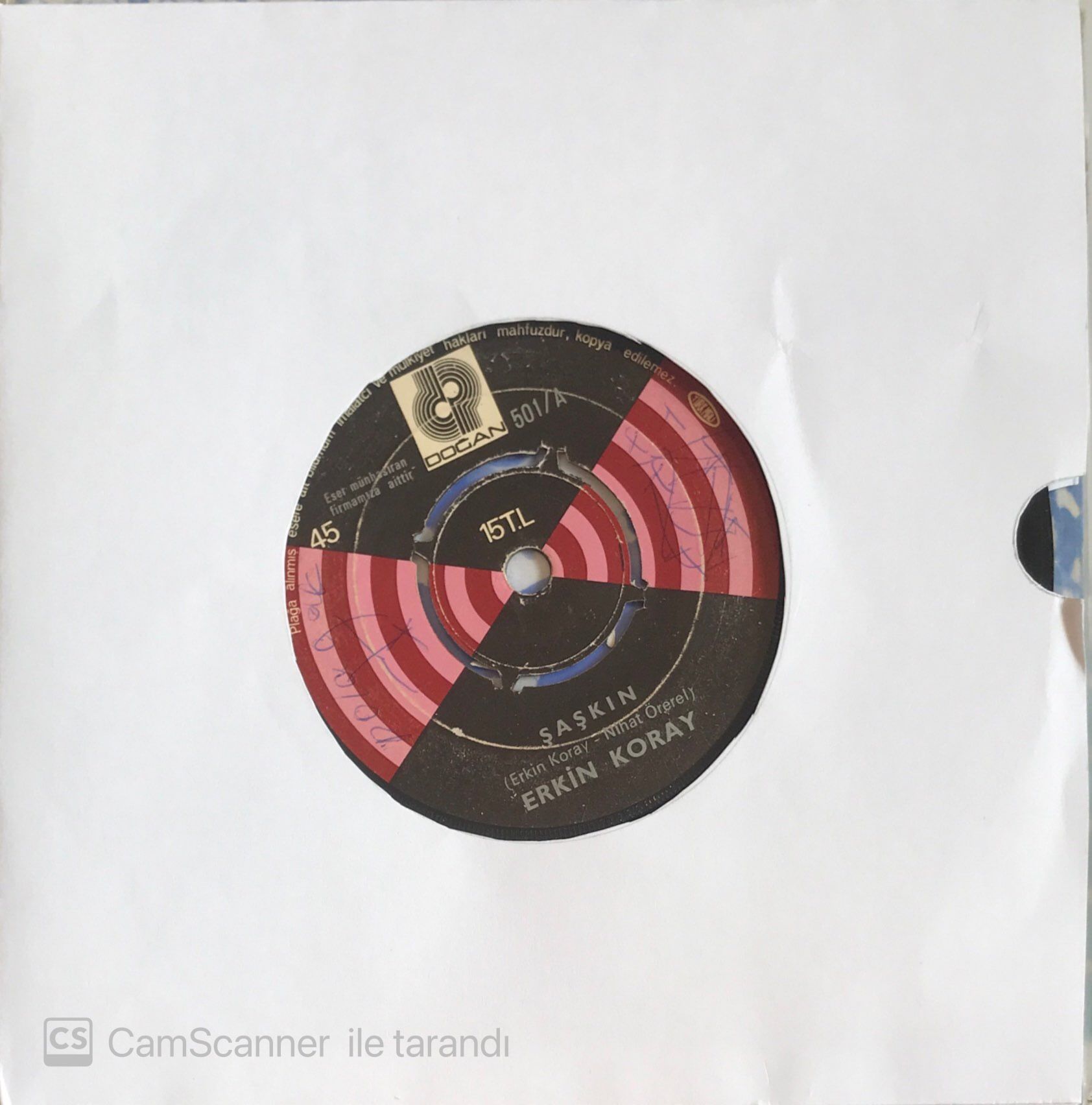 Erkin Koray Şaşkın 45lik