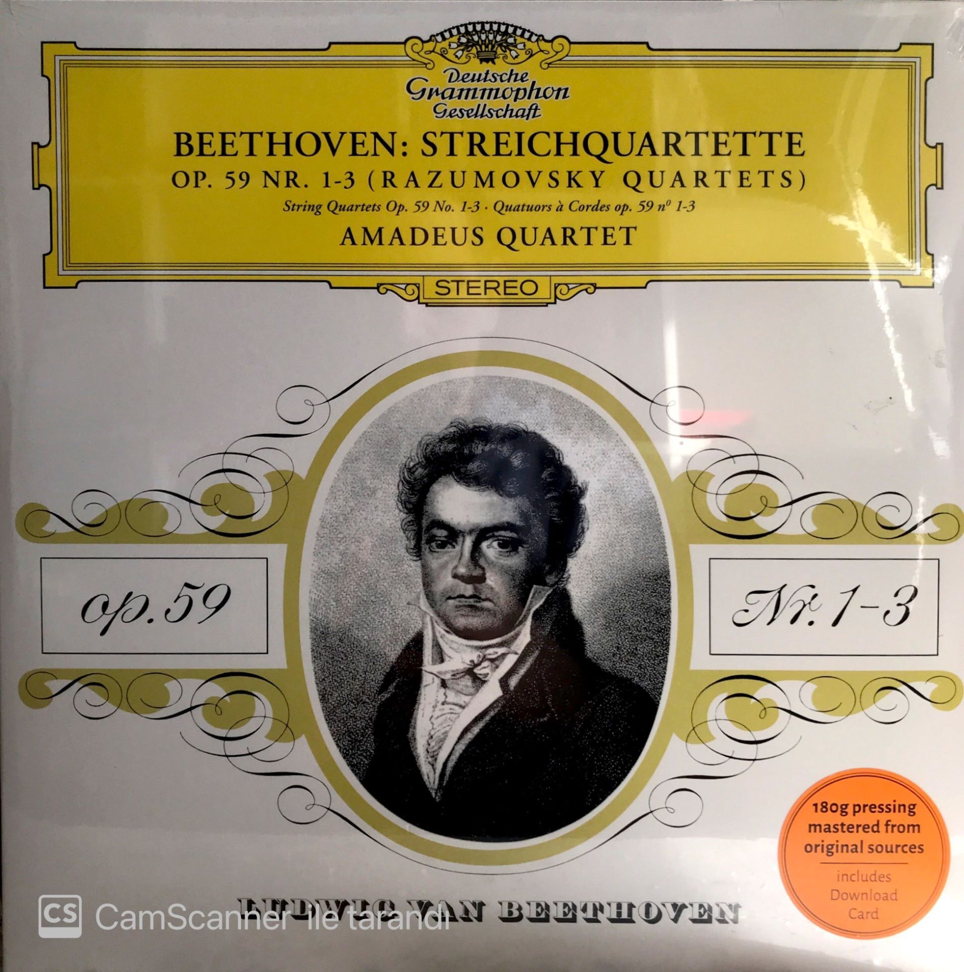 Beethoven: Streichquaertette LP